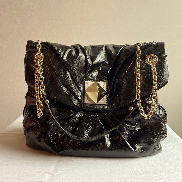 Gianni Bini Handbags - Gianni Bini patent leather shoulder bag